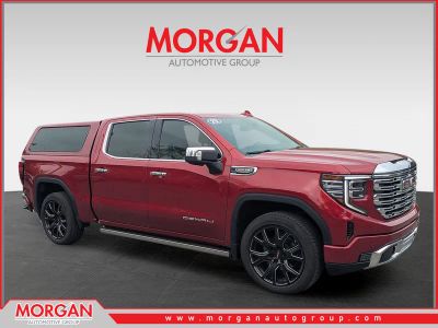 2023 GMC Sierra 1500 Denali in Red — front three-quarter view