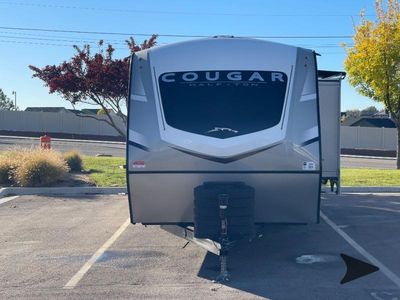 2024 Keystone RV Cougar Half-Ton — rear three-quarter view