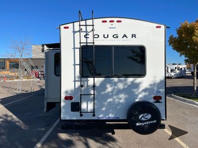 2024 Keystone RV Cougar Half-Ton — engine compartment view