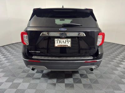 2021 Ford Explorer — rear three-quarter view