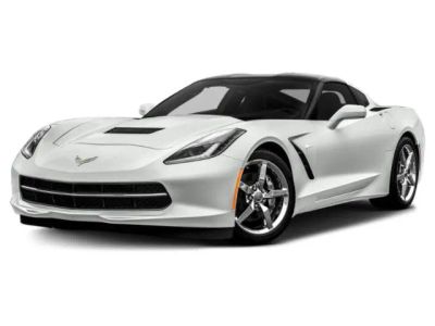 2015 Chevrolet Corvette 1LT in Black — front three-quarter view