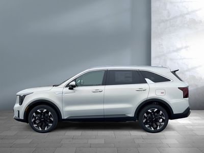 2026 Kia Sorento — rear three-quarter view