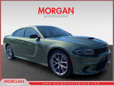 2023 Dodge Charger GT in Green — front three-quarter view