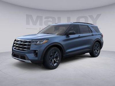 2026 Ford Explorer — rear three-quarter view