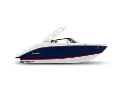 2026 Yamaha Boats 222SE — front three-quarter view