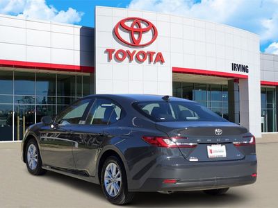 2025 Toyota Camry — rear three-quarter view