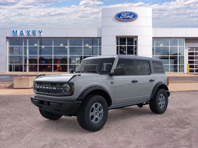 2026 Ford Bronco Big Bend® in Avalanche Gray — front three-quarter view