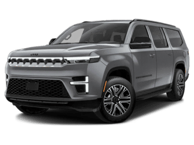 2026 Jeep Grand Wagoneer Limited Altitude in Baltic Gray Metallic Clearcoat — front three-quarter view