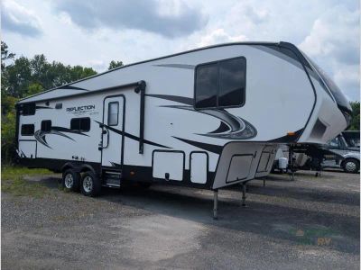 2021 Grand Design Reflection — rear three-quarter view