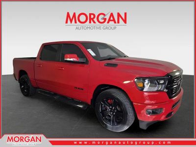 2020 Ram 1500 Big Horn/Lone Star in Red — front three-quarter view