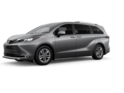 2026 Toyota Sienna — rear three-quarter view