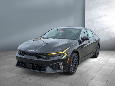2026 Kia K5 — front three-quarter view