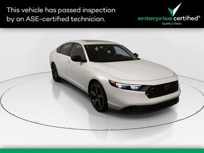 2024 Honda Accord Hybrid Sport Sedan — front three-quarter view