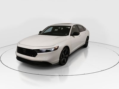 2024 Honda Accord Hybrid — rear three-quarter view