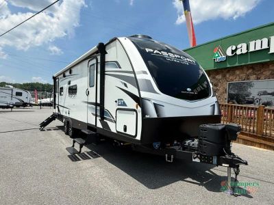 2023 Keystone RV Passport — front three-quarter view