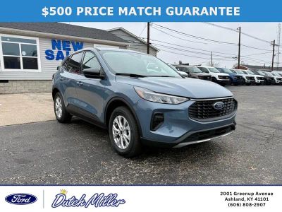 2026 Ford Escape Active in Vapor Blue Metallic — front three-quarter view
