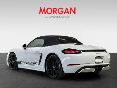 2025 Porsche 718 Boxster — rear three-quarter view