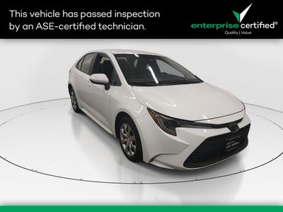 2024 Toyota Corolla LE CVT — front three-quarter view