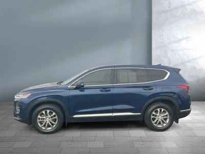 2020 Hyundai Santa Fe — rear three-quarter view