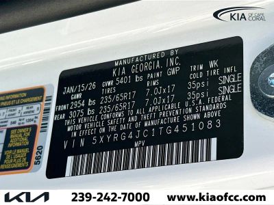 2026 Kia Sorento — photo 41 view