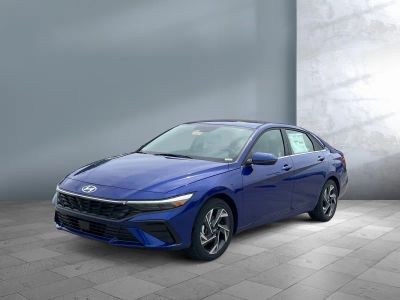 2025 Hyundai Elantra Hybrid — front three-quarter view