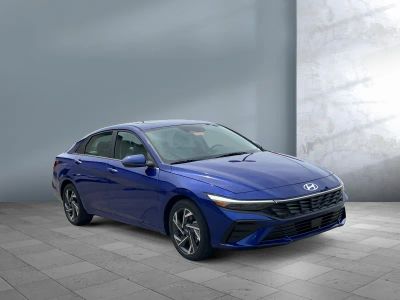 2025 Hyundai Elantra Hybrid — side profile view
