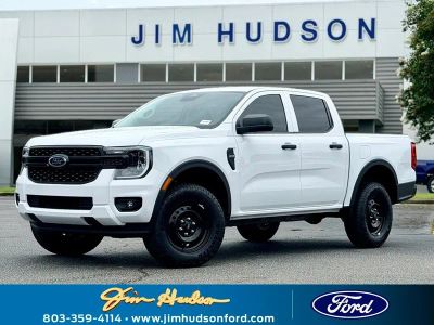 2026 Ford Ranger XL in Oxford White — front three-quarter view