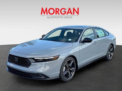 2026 Honda Accord Hybrid — rear three-quarter view
