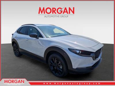 2026 Mazda CX-30 2.5 S Aire Edition in Ceramic Metallic — front three-quarter view