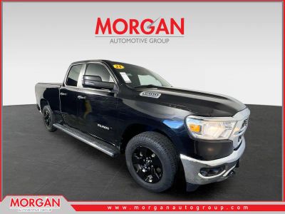 2023 Ram 1500 Big Horn/Lone Star in Diamond Black Crystal Pearlcoat — front three-quarter view