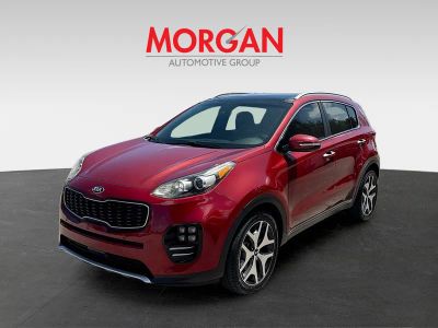 2017 Kia Sportage — rear three-quarter view