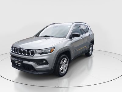 2024 Jeep Compass — rear three-quarter view