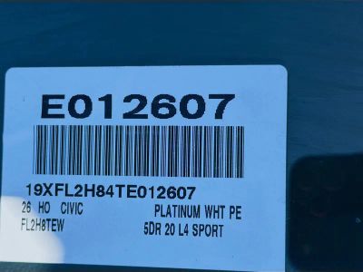 2026 Honda Civic Hatchback — photo 26 view