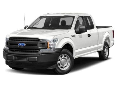 2019 Ford F-150 XL in White — front three-quarter view
