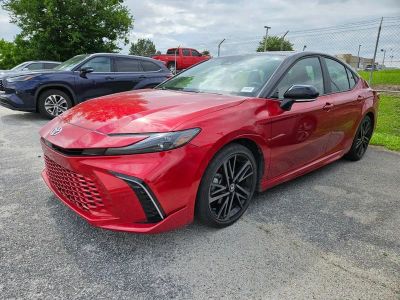 2025 Toyota Camry — rear three-quarter view