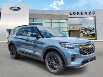 2026 Ford Explorer — rear three-quarter view