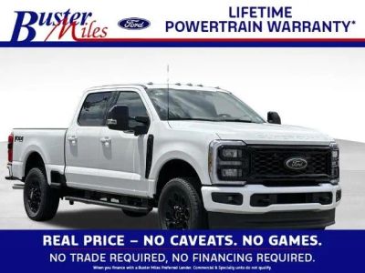 2026 Ford F-250SD F-250® Lariat® in Star White Metallic Tri-Coat — front three-quarter view