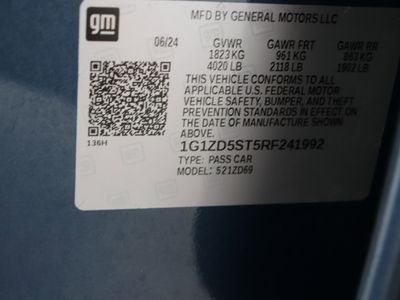 2024 Chevrolet Malibu FWD — photo 41 view