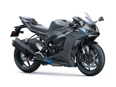 2025 Kawasaki Ninja® ZX™-6R ABS — front three-quarter view