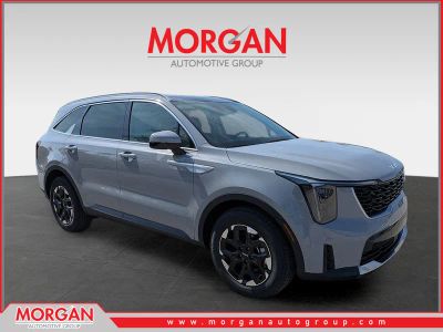 2026 Kia Sorento S in Wolf Gray — front three-quarter view