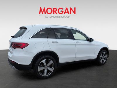 2022 Mercedes-Benz GLC — rear three-quarter view
