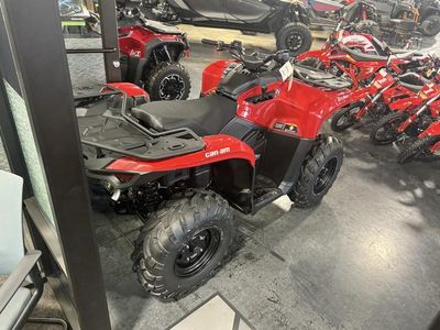 2026 Can-Am Outlander DPS 500 — interior view