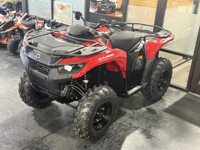 2026 Can-Am Outlander DPS 500 — side profile view