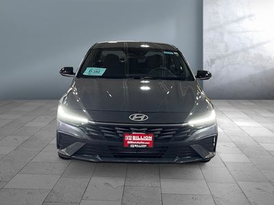 2025 Hyundai Elantra — rear three-quarter view