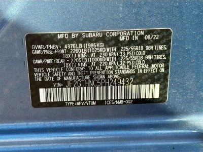 2023 Subaru Crosstrek — photo 44 view