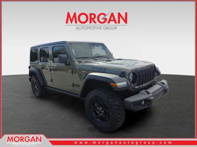 2026 Jeep Wrangler Willys — front three-quarter view