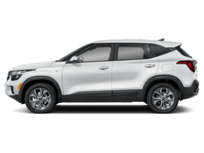 2025 Kia Seltos — rear three-quarter view