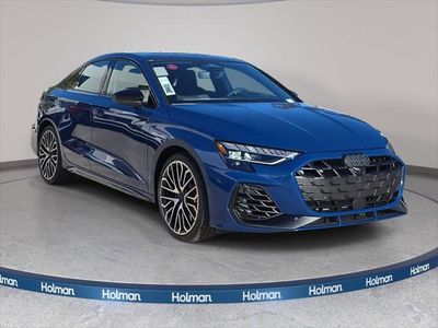 2026 Audi S3 Sedan — rear three-quarter view
