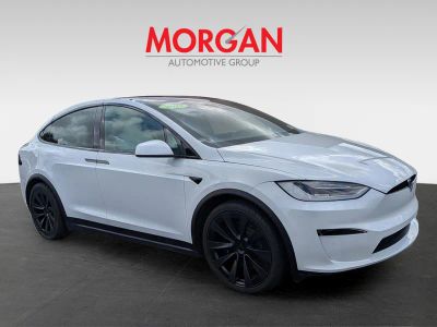 2022 Tesla Model X — side profile view