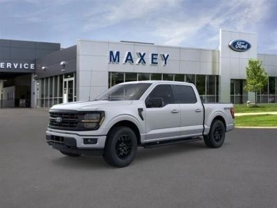 2026 Ford F-150 XLT in Iconic Silver Metallic — front three-quarter view